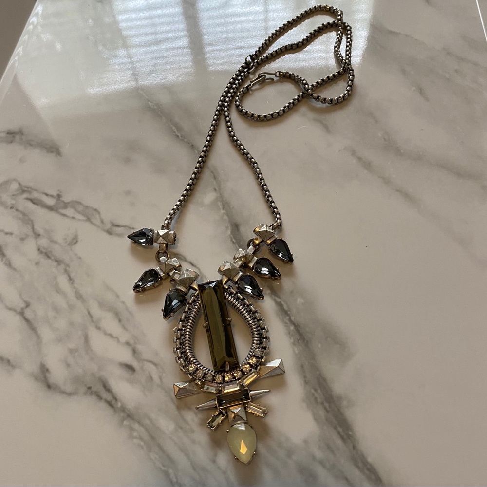 Stella & Dot Rhinestone Statement Necklace